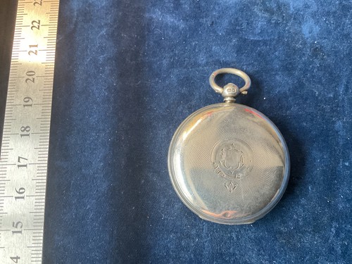 Solid silver hallmarked key - solid,