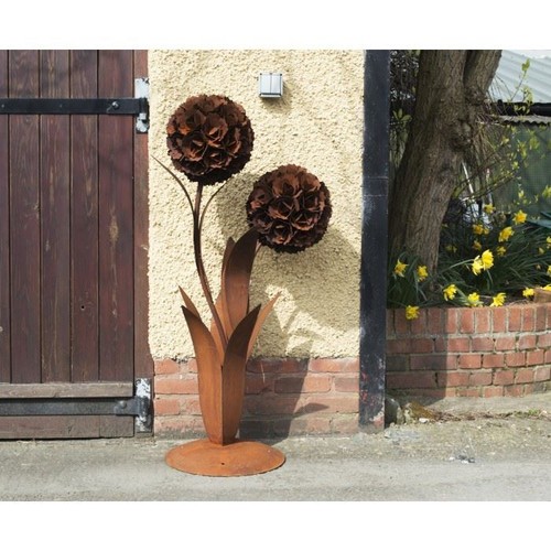 Large dual flower rustic - dual,
