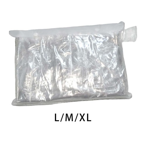 Transparent long raincoat - transparent,