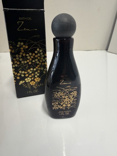 Vintage shiseido zen bath oil - shiseido,