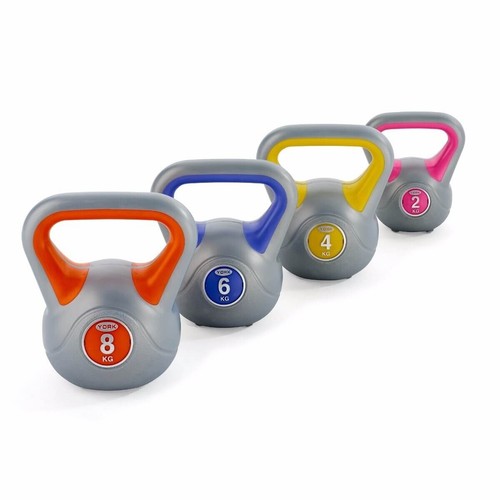 York vinyl kettlebell set home - york,