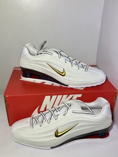 Nike shox white gold - shox,