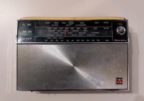 Murphy ate 1970s old radio - murphy,