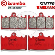 4 BRAKE PADS Front Brembo Red