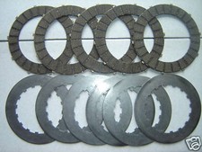 TRIUMPH PRE UNIT UNIT CLUTCH PLATES BSA SIX PLAIN AND FIVE FRICTION