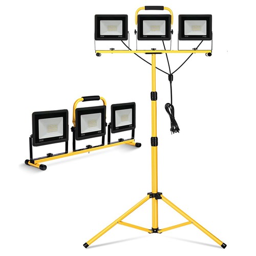 Adjustable heads led flood - 3-heads,