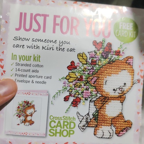 Cross stitch card - stitch,