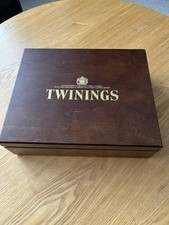 Twinings wooden tea box 12