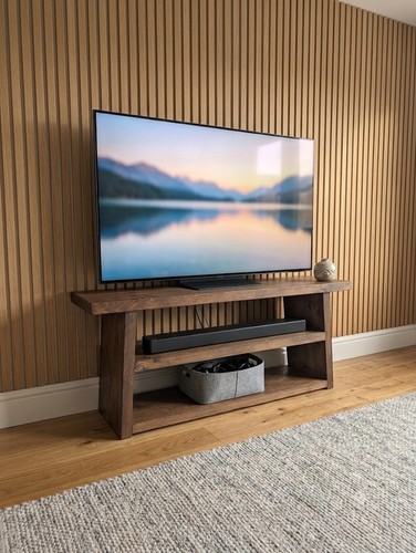 Handmade rustic wooden - rustic, tv