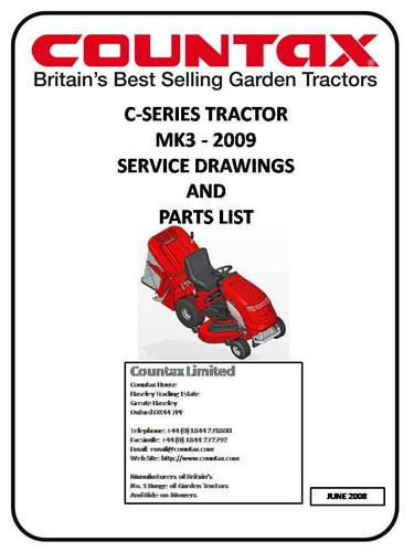 Countax ride mower - countax, series