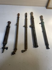 5 vintage brass garden sprayers antique