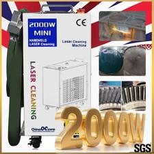 UK Stock 2000W Laser Cleaning Machine For Paint Rust Eco Friendly No Abrasives