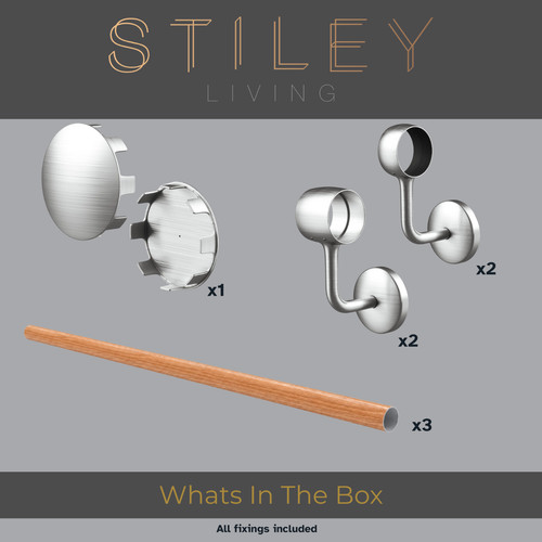 Stiley living red oak brushed - stiley, oak/brushed