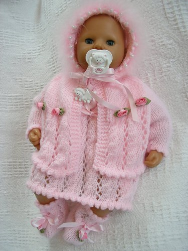 Knitting pattern dolls - pattern, 12-16"