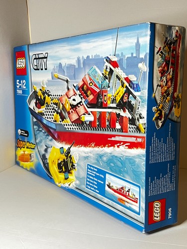 Lego city set - fire, boat