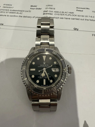 Rolex submariner 1680 ghost - rolex,