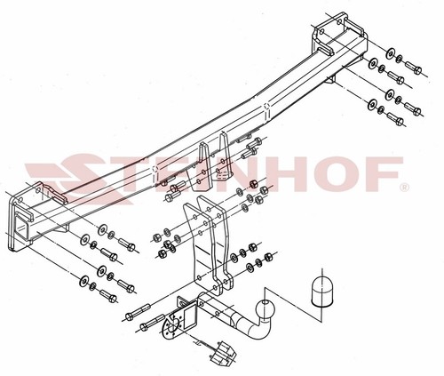 Tow bar for audi - bar,