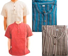 Half Sleeve Grandad Kurta