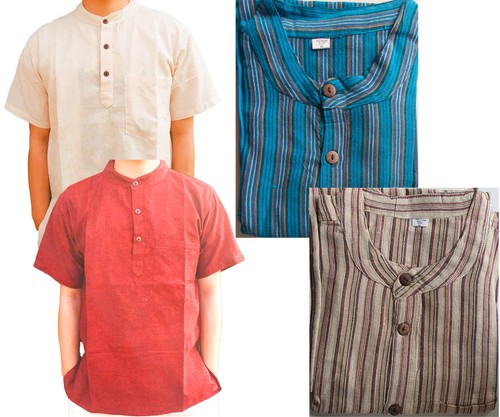 Half sleeve grandad - sleeve, kurta