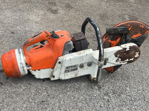 Stihl ts350 petrol stone saw - petrol,
