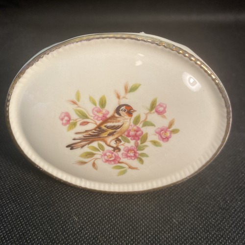 Vintage goldfinch porcelain - goldfinch,