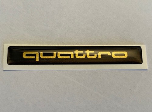 Quattro boot badge - boot,