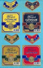 7 BEER LABELS OF THE BREWERY OETTINGER ÖTTINGEN BAY GERMANY 2 PICTURES