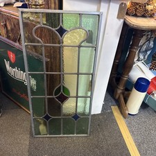 stained glass panel window