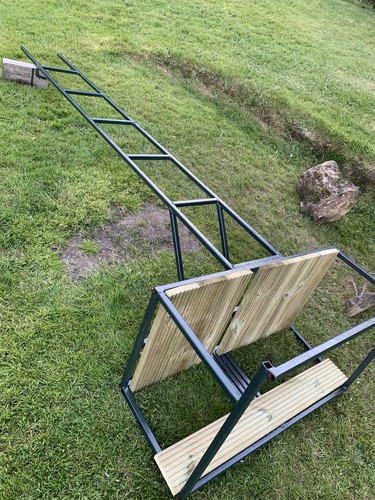High seat deer stalking tree - deer, (