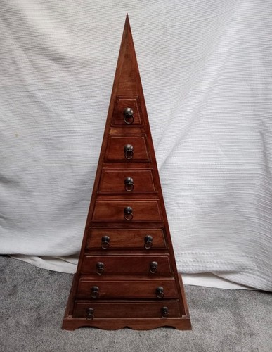Sheesham pyramid drawers - sheesham,