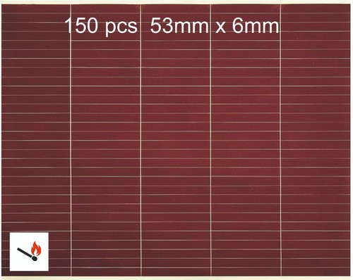 150 pcs match striker paper - pcs,