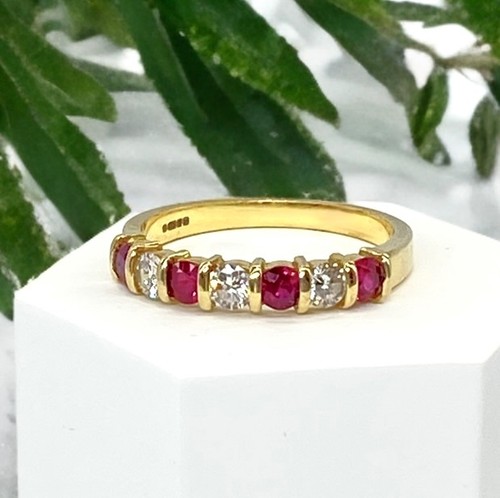 Ruby diamond eternity - ruby,