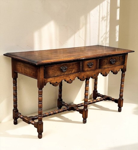 Good quality oak dresser base - oak,