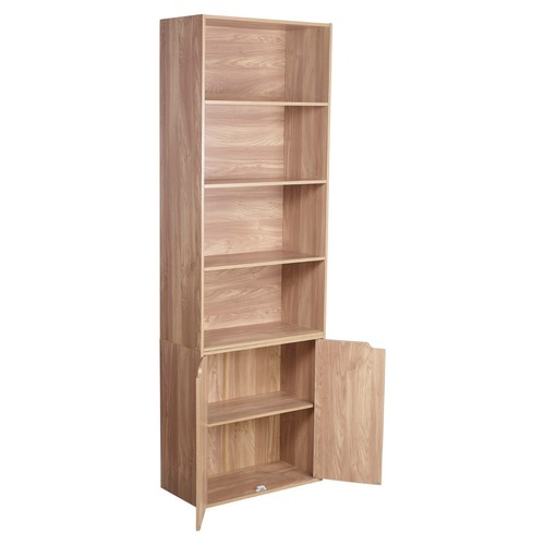 Tier bookcase with door - bookcase,