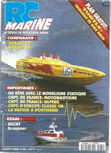 Marine plan trimaran - rc,