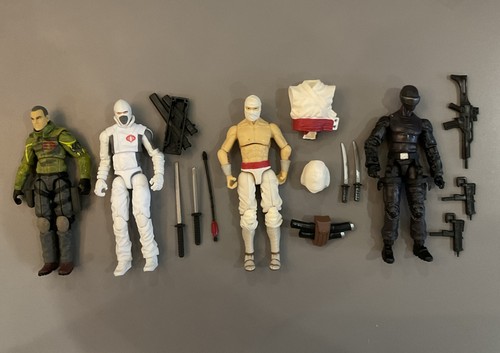 Joe action force figures - force, x4