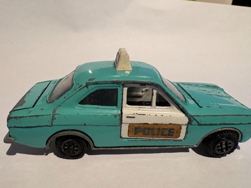 Dinky 270 ford escort police - ford,