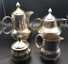 Vintage 4 Piece Heavy EPNS