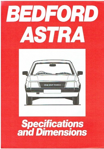 Bedford astra mk1 - astra, van