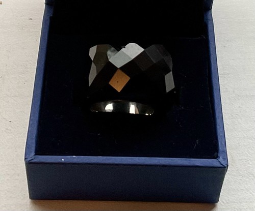 Black nirvana crystal - black, by