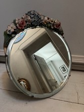 Barbola Mirror with Coloured