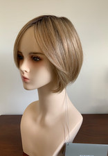 Raquel Welch Wig Straight Up With A Twist  SHADED Wheat Bob