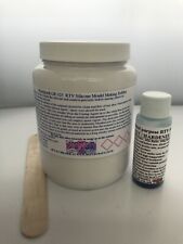 RTV Mould Making Rubber 25A Condensation Cure Silicone 1KG blue cat Kit