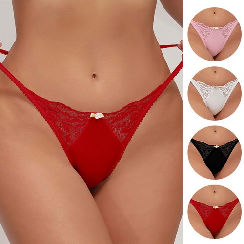 Women lace knickers thong - lace,