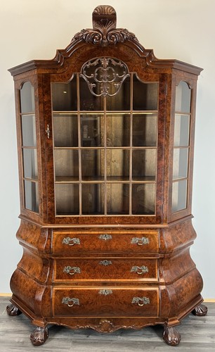 Bookcase vintage french carved - bookcase,