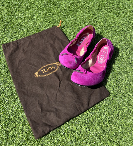 Tod ballerina suede - tod's, shoes