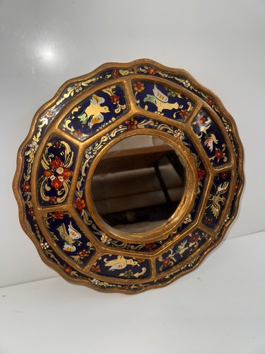 Painted glass accent - painted,
