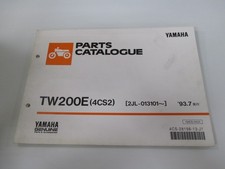 TW200E Parts List 1st Edition