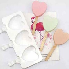 Heart Ice Cream Mould Silicone
