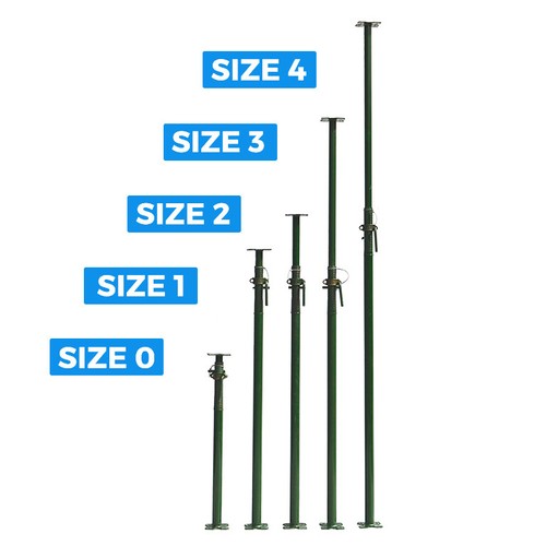 Acrow prop size adjustable - acrow, 1,